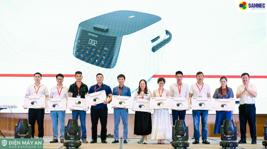 Điện máy Quang Hưng tham dự Hội nghị khách hàng Samnec - Hitachi 2025: Củng cố hợp tác, hướng đến phát triển bền vững